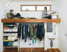 crowded bedroom